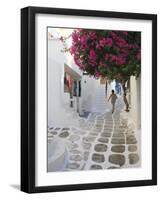 Greece, Cyclades, Mykonos, Mykonos Town-Michele Falzone-Framed Photographic Print