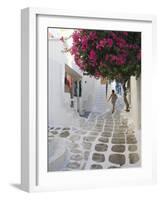 Greece, Cyclades, Mykonos, Mykonos Town-Michele Falzone-Framed Photographic Print