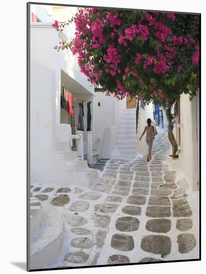 Greece, Cyclades, Mykonos, Mykonos Town-Michele Falzone-Mounted Photographic Print