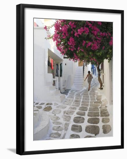 Greece, Cyclades, Mykonos, Mykonos Town-Michele Falzone-Framed Photographic Print