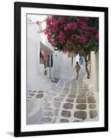 Greece, Cyclades, Mykonos, Mykonos Town-Michele Falzone-Framed Photographic Print