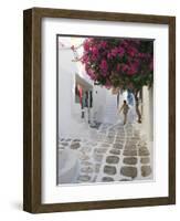Greece, Cyclades, Mykonos, Mykonos Town-Michele Falzone-Framed Photographic Print
