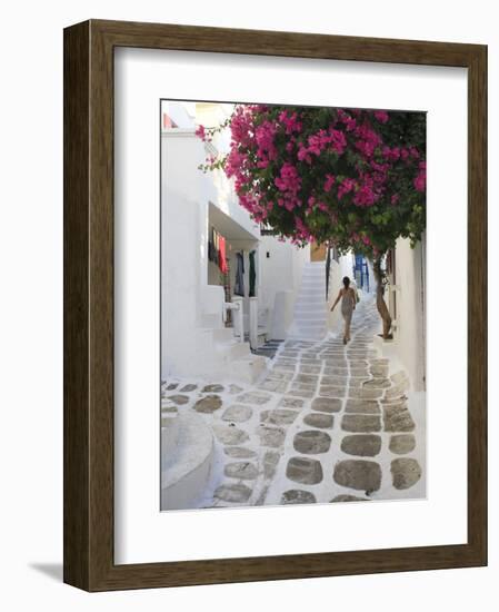 Greece, Cyclades, Mykonos, Mykonos Town-Michele Falzone-Framed Photographic Print