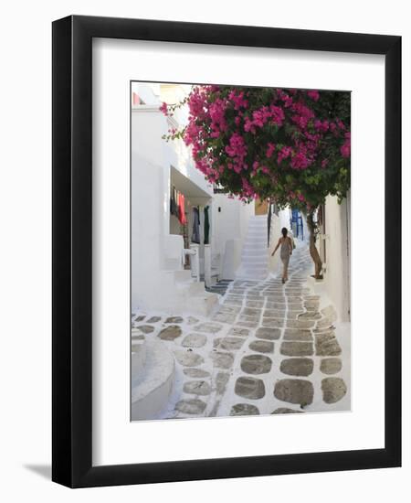 Greece, Cyclades, Mykonos, Mykonos Town-Michele Falzone-Framed Photographic Print