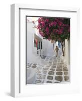 Greece, Cyclades, Mykonos, Mykonos Town-Michele Falzone-Framed Photographic Print