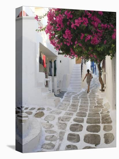 Greece, Cyclades, Mykonos, Mykonos Town-Michele Falzone-Stretched Canvas