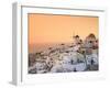 Greece, Cyclades, Santorini, Oia Town and Santorini Caldera-Michele Falzone-Framed Photographic Print