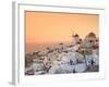 Greece, Cyclades, Santorini, Oia Town and Santorini Caldera-Michele Falzone-Framed Photographic Print