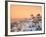 Greece, Cyclades, Santorini, Oia Town and Santorini Caldera-Michele Falzone-Framed Photographic Print