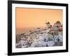 Greece, Cyclades, Santorini, Oia Town and Santorini Caldera-Michele Falzone-Framed Photographic Print