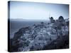 Greece, Cyclades, Santorini, Oia Town and Santorini Caldera-Michele Falzone-Stretched Canvas