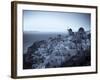 Greece, Cyclades, Santorini, Oia Town and Santorini Caldera-Michele Falzone-Framed Photographic Print