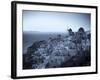 Greece, Cyclades, Santorini, Oia Town and Santorini Caldera-Michele Falzone-Framed Photographic Print