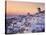 Greece, Cyclades, Santorini, Oia Town and Santorini Caldera-Michele Falzone-Stretched Canvas