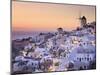 Greece, Cyclades, Santorini, Oia Town and Santorini Caldera-Michele Falzone-Mounted Premium Photographic Print