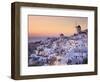 Greece, Cyclades, Santorini, Oia Town and Santorini Caldera-Michele Falzone-Framed Photographic Print