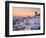 Greece, Cyclades, Santorini, Oia Town and Santorini Caldera-Michele Falzone-Framed Photographic Print