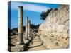 Greece, Delphi, Archaeological Site, Polygonal Wall Beneath Temple of Apollo-null-Stretched Canvas