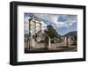 Greece, Delphi, Sanctuary of Athena Pronea, Structure of the Tholos-Walter Bibikow-Framed Photographic Print