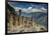 Greece, Delphi, Temple, Apollo-George Theodore-Framed Photographic Print