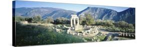 Greece, Delphi, the Tholos, Ruins of the Ancient Monument-null-Stretched Canvas