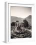 Greece, Delphi (Unesco World Heritage Site), Sanctuary of Athena Pronaia, the Tholos-Michele Falzone-Framed Photographic Print