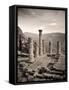 Greece, Delphi (Unesco World Heritage Site), Temple of Apollo-Michele Falzone-Framed Stretched Canvas