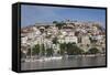 Greece, East Macedonia and Thrace, Kavala, Old Town and Kastro Fort-Walter Bibikow-Framed Stretched Canvas