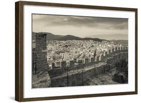 Greece, East Macedonia and Thrace, Kavala, Town from the Kastro Fort-Walter Bibikow-Framed Photographic Print