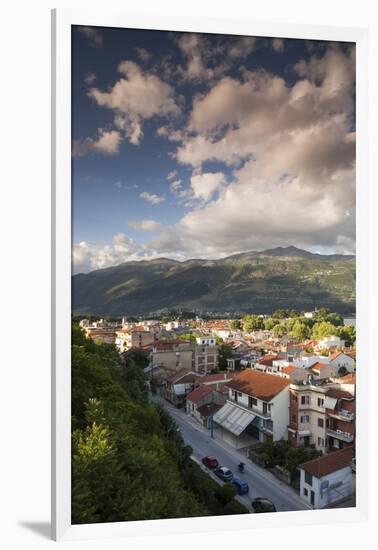 Greece, Epirus, Ioannina, City View from the Archeological Museum-Walter Bibikow-Framed Photographic Print