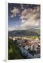 Greece, Epirus, Ioannina, City View from the Archeological Museum-Walter Bibikow-Framed Premium Photographic Print