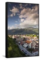 Greece, Epirus, Ioannina, City View from the Archeological Museum-Walter Bibikow-Framed Stretched Canvas