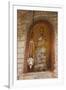 Greece, Epirus, Ioannina, Moni Tsoukas Monastery Interior and Fresco-Walter Bibikow-Framed Premium Photographic Print