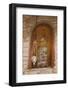 Greece, Epirus, Ioannina, Moni Tsoukas Monastery Interior and Fresco-Walter Bibikow-Framed Photographic Print