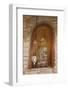 Greece, Epirus, Ioannina, Moni Tsoukas Monastery Interior and Fresco-Walter Bibikow-Framed Photographic Print