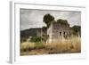 Greece, Epirus, Parga, Ruins of the Venetian Castle-Walter Bibikow-Framed Photographic Print