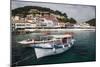 Greece, Epirus, Parga, Town View from the Harbor-Walter Bibikow-Mounted Photographic Print