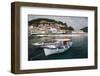 Greece, Epirus, Parga, Town View from the Harbor-Walter Bibikow-Framed Photographic Print