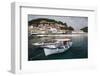 Greece, Epirus, Parga, Town View from the Harbor-Walter Bibikow-Framed Photographic Print