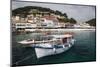 Greece, Epirus, Parga, Town View from the Harbor-Walter Bibikow-Mounted Photographic Print