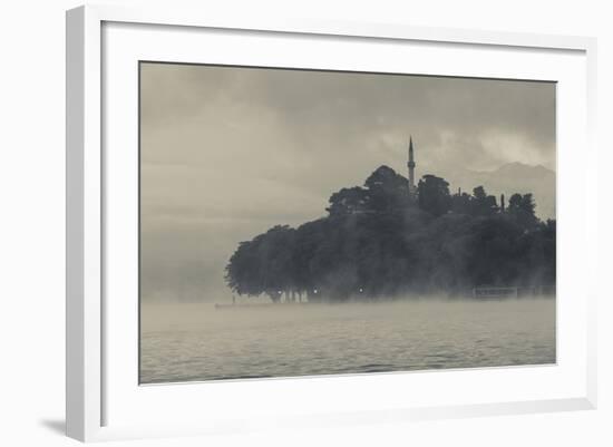 Greece, Ioannina, Municipal Ethnographic Museum and Lake Pamvotis-Walter Bibikow-Framed Photographic Print