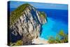 Greece, Ionian Island, Zante Island, Shipwreck Beach-Tuul And Bruno Morandi-Stretched Canvas