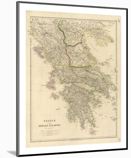 Greece, Ionian Islands, c.1832-John Arrowsmith-Mounted Art Print