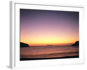 Greece, Island Crete, Matala, Bay, Islands, Sea, Evening Mood-Thonig-Framed Photographic Print