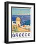 Greece - Island of Mykonos-Pacifica Island Art-Framed Art Print