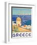 Greece - Island of Mykonos-Pacifica Island Art-Framed Art Print