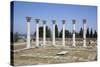 Greece, Kos Islands, Askelepieon, Colonnade-Samuel Magal-Stretched Canvas