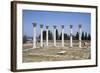 Greece, Kos Islands, Askelepieon, Colonnade-Samuel Magal-Framed Photographic Print