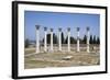 Greece, Kos Islands, Askelepieon, Colonnade-Samuel Magal-Framed Photographic Print