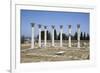 Greece, Kos Islands, Askelepieon, Colonnade-Samuel Magal-Framed Photographic Print